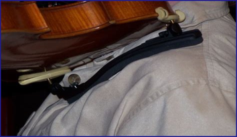 How to install shoulder rest on violin