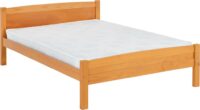 Amber 4'6" Bed Antique Pine-0