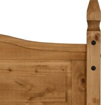 Corona 5' Bed High Foot End Distressed Waxed Pine-55752