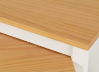 Ludlow Nest of Tables White/Oak Lacquer-55316