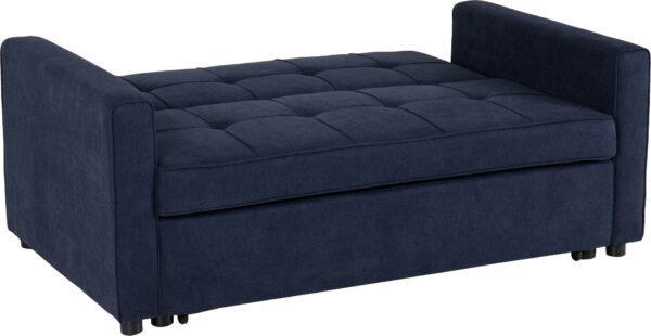 Astoria Sofa Bed Navy Blue Fabric-54912
