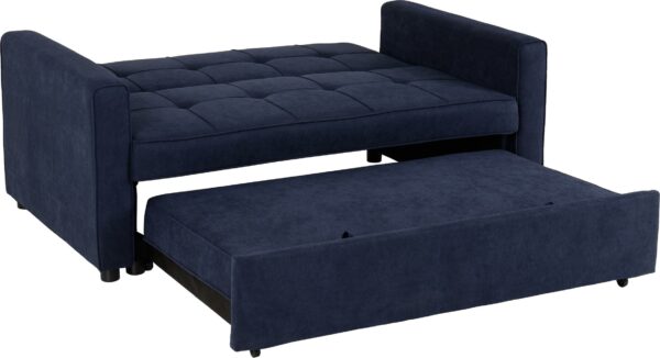 Astoria Sofa Bed Navy Blue Fabric-54913