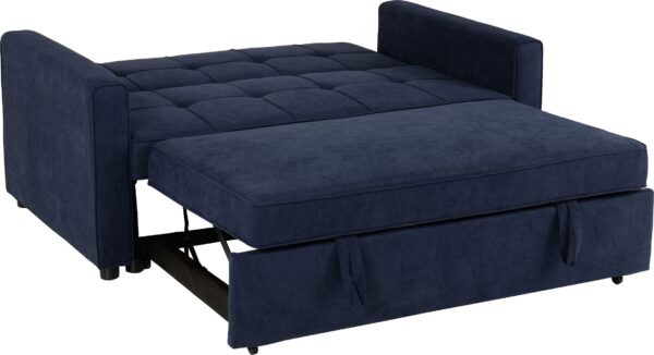Astoria Sofa Bed Navy Blue Fabric-54914