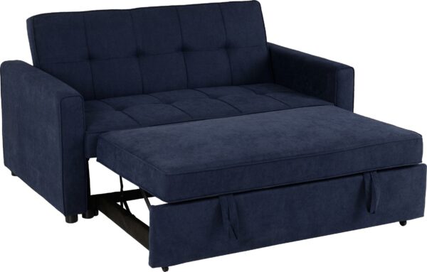 Astoria Sofa Bed Navy Blue Fabric-54915