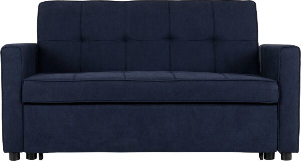 Astoria Sofa Bed Navy Blue Fabric-54908