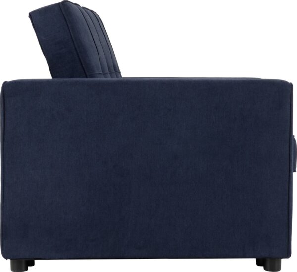 Astoria Sofa Bed Navy Blue Fabric-54916