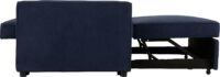 Astoria Sofa Bed Navy Blue Fabric-54917