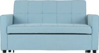 Astoria Sofa Bed Light Blue Fabric-54897