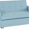 Astoria Sofa Bed Light Blue Fabric-0