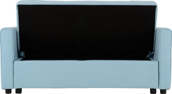 Astoria Sofa Bed Light Blue Fabric-54907