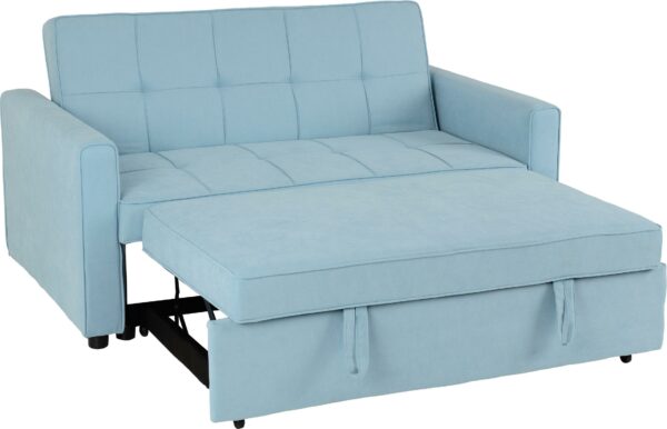Astoria Sofa Bed Light Blue Fabric-54900