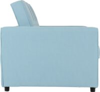 Astoria Sofa Bed Light Blue Fabric-54902