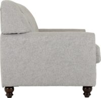 Chester 3+2 Suite Light Grey Fabric-54888