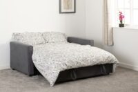 Astoria Sofa Bed Dark Grey Fabric-54861