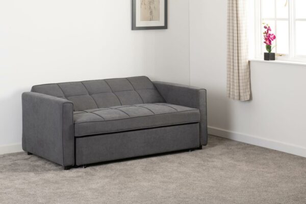 Astoria Sofa Bed Dark Grey Fabric-54864