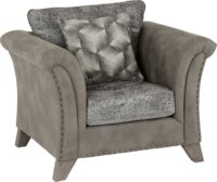 Grace Chair Silver/Grey Fabric-0