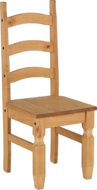 Corona Chair Distressed Waxed Pine-54343