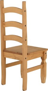 Corona Chair Distressed Waxed Pine-54346