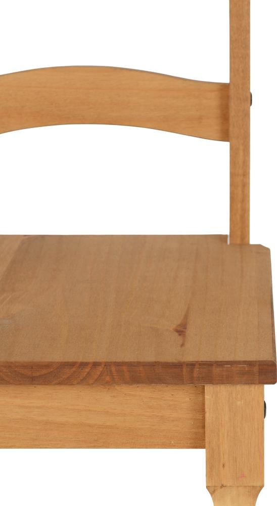 Corona Chair Distressed Waxed Pine-54349