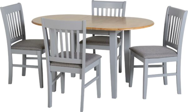 Oxford Chair Grey/Grey Fabric-54278