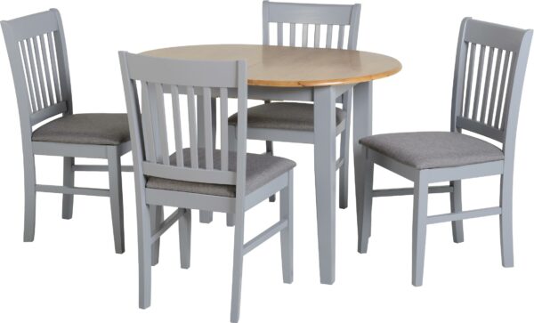 Oxford Chair Grey/Grey Fabric-54279