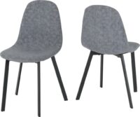 Berlin Chair Dark Grey Fabric-0