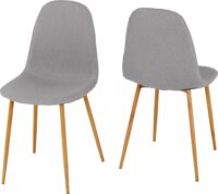 Barley Chair Grey Fabric-0