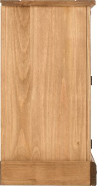 Corona 2 Door 5 Drawer Sideboard Distressed Waxed Pine-54063